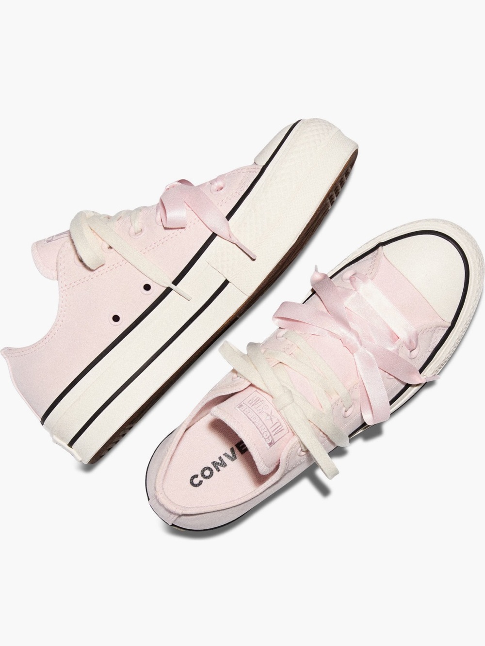 Converse Chuck Taylor All Star Low Top Platform Sneakers Light Pink